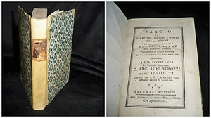 Saggio sul carattere, costumi e spirito delle donne nei diversi secoli -  1773 - Imagen 1 de 1