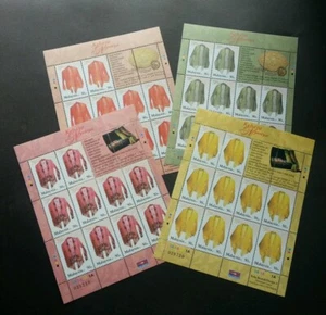 Malaysia Fashion Heritage 2002 Craft Culture Nyonya Costume Cloth (sheetlet) MNH - Picture 1 of 5