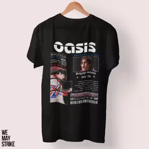 Oasis 2025 Reunion Tour Fan Merch - Rock Musik Shirt - Bild 1 von 3