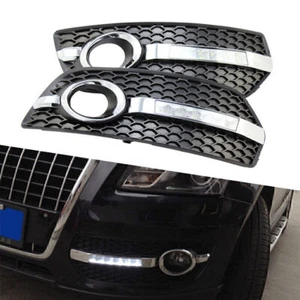 1 Pair ABS LED Car Front L+R Daytime Running Lights DRL For Audi Q5 2009-2012 - Picture 1 of 8