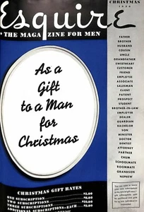 Esquire The Magazine For Men December 1936 - Picture 1 of 12