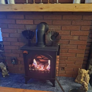 Retro Vintage Bioethanol Fireplace Indoor Freestanding Room Heater - Picture 1 of 11
