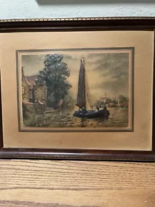 2 15" x 12" Holland prints by Jo Roelofs with raised features - Picture 1 of 10