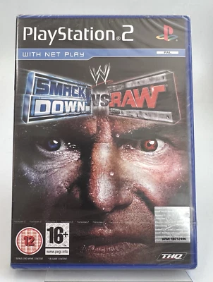 PS2 WWE Smackdown! Vs Raw, New And Factory Sealed - Image 1 of 4