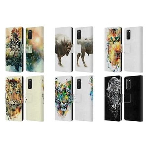 OFFICIAL RIZA PEKER ANIMALS 2 LEATHER BOOK WALLET CASE FOR SAMSUNG PHONES 2 - Picture 1 of 12