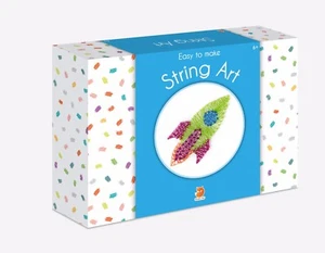 String Art Easy to Make Childrens Craft Kit Smart Fox Junior Christmas Gift - Picture 1 of 5