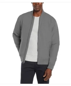 New Banana Republic Men’s Water Repellent Bomber Jacket, Gray, M (1087) - Picture 1 of 15