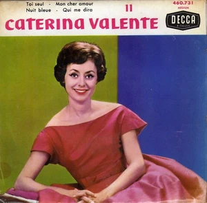 CATERINA VALENTE TOI SEUL FRENCH ORIG EP JO MOUTET / JACK SAY - Foto 1 di 1