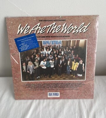 USA For Africa-We Are The World 1985 Vinyl Various Artists SEALED New Old Stock - Image 1 of 4
