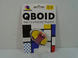 2016 BRAINWRIGHT--QBOID--IL PUZZLE BRAINTEASER TASCABILE 1-2-3 (LOOK) - Foto 1 di 6