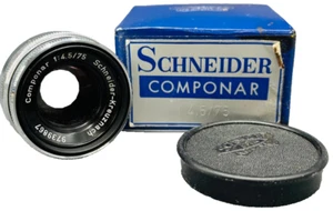 Schneider Optik Kreuznach Camera Lens Componar 1:4,5/75 Photography Germany - Picture 1 of 11