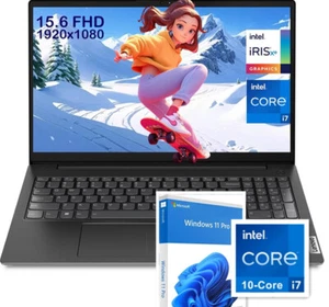Lenovo V15-G4 Laptop 15.6" FHD IntelCore i7-1355U UP TO 40GB RAM,2TB Windows 11P - Picture 1 of 6
