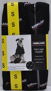NUEVO Kirkland Signature Pet Logo Sudadera con Capucha Negra Talla Pequeña Gato (o Perro) 10-25 libras - Imagen 1 de 3