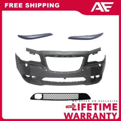 Parachoques delantero + rejilla + molduras de moldura para Chrysler 300 SRT8 2012-2014 Foto 1 de 4