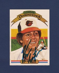 Ken Singleton signed Baltimore Orioles 1982 Donruss Diamond King baseball card - Picture 1 of 1