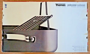 THOMAS HARTELOXIERTER BRÄTER MIT GESTELL 13"x10" NEU - Bild 1 von 2