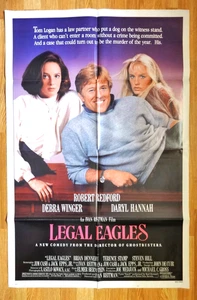 LEGAL EAGLES - Redford, Winger, Hannah - 1986 Original Movie Poster 27x41" - Bild 1 von 1