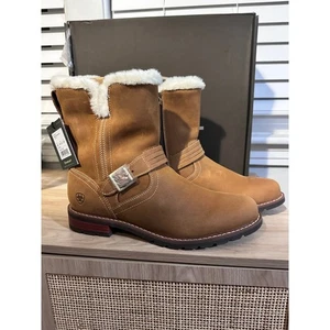 Ariat Savannah Sherpa H2O wasserdichte Lederstiefel Damengröße 7,5 UVP 229 $ - Bild 1 von 7