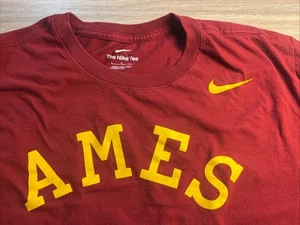 NIKE IOWA STATE CYCLONES CARDINAL JACK TRICE KURZÄRMLIGES T-SHIRT Large - Bild 1 von 4