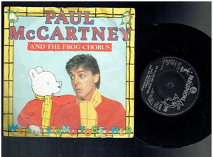 PAUL McCARTNEY & THE FROG CHORUS WE ALL STAND TOGETHER 1984 7 INCH VINYL SINGLE - Picture 1 of 1