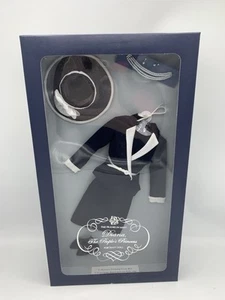 Conjunto de traje Franklin Mint The People's Princess Diana azul y blanco azul marino 16"" - Imagen 1 de 8