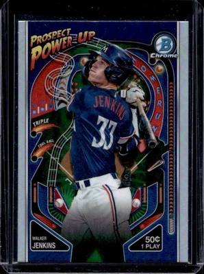 2024 Bowman Walker Jenkins Prospect Power Up #PP-1 Twins - Image 1 of 2