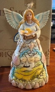 Adorno colgante Jim Shore "Escena de ángel/mar" - Nuevo en caja - Imagen 1 de 3