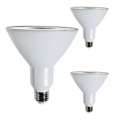 Diodesy PAR38 LED Flood Light 12.5W E26 6500K 120V 1200 40° White 3Pk - Image 1 of 3