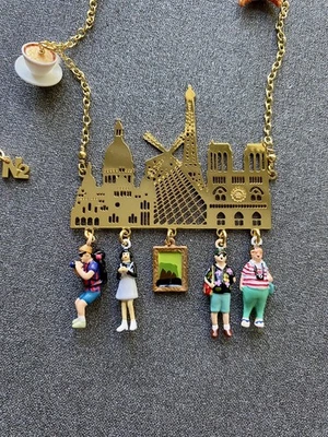 Les Nereides N2 Hello Paris Necklace Authentic Never Worn - Image 1 of 4