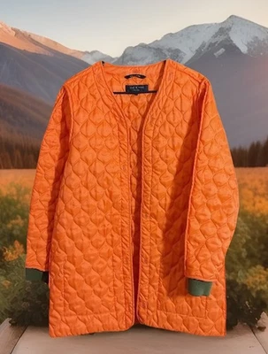 Rag & Bone Quilted Military Vintage Look Jacket Small - Image 1 of 4