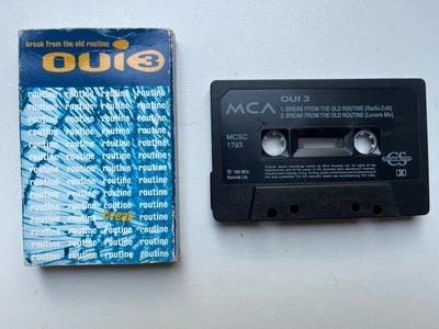 Kult MC | Promo? Kassette Papphülse | Breaks | OUI 3 break from the old routine  - Bild 1 von 3