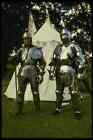 436077 Knights In Full Armor At Kenilworth Castle A4 Photo Print