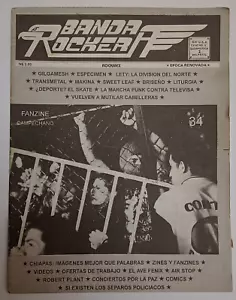 BANDA ROCKERA #34 METALLICA / TRANSMETAL / ESPECIMEN / MEXICAN MAGAZINE - Picture 1 of 9