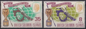 F-EX36438 SOLOMON IS 1966 MNH WORLD CHAMPIONSHIP SOCCER CUP FOOTBALL. - Picture 1 of 1