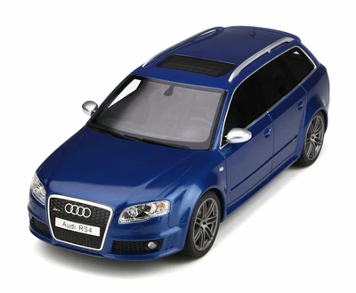 Audi Rs4 Avant B7 Sepang Blue 2005 Ottomobile Ot785 1/18 Resina 999 Pezzi Blau - Immagine 1 di 4