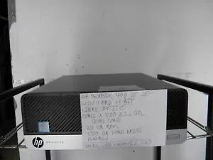 Lote de diagnósticos pasados HP ProDesk 400 G5 SFF i3-8100 3,60 GHz/20 GB/500 GB/Win 11P - Imagen 1 de 4