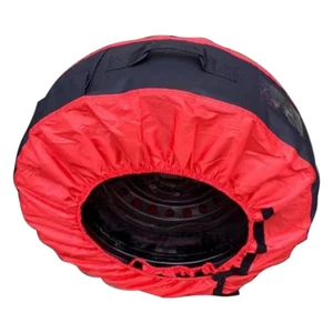 Car Snow Spare Tire Cover Adjustable Storage Bag Winter600D Oxford Cloth 15-20in - Picture 1 of 12