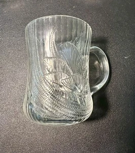 Arcoroc Vintage 1980s 9 Canterbury Crocus Embossed Mugs Cups - Picture 1 of 9