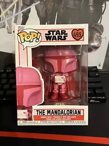 Funko Pop! Star Wars El Mandaloriano Día de San Valentín Rosa Este Es El Camino 495 - Imagen 1 de 3