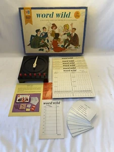 Vintage 1967 Milton Bradley Board Game No. 5625 “WORD WILD” - Picture 1 of 10