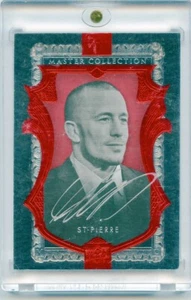2015 Upper Deck Master Collection Georges St. Pierre Autograph Silver Ink - Picture 1 of 2