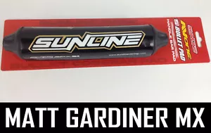 NEU SUNLINE OSX CROSSBAR BAR PAD MOTOCROSS MINI SCHWARZ LENKER BULLET 235mm - Bild 1 von 3