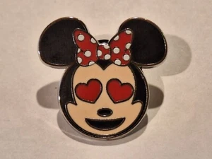 Disney Trading Pins-2017 Emoji Blitz-Minnie-Heart Eyes - Picture 1 of 1