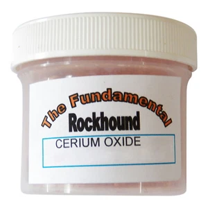 4 oz CERIUM OXIDE RED ORANGE Auto Glass Rock Polish NORMAL GRADE OPTICAL - Picture 1 of 2