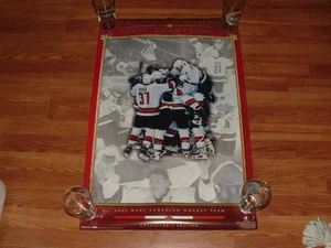 RARE 2002 TEAM CANADA OLYMPICS GOLD MEDAL HOCKEY COSTACOS POSTER MARTY BRODEUR - Picture 1 of 6
