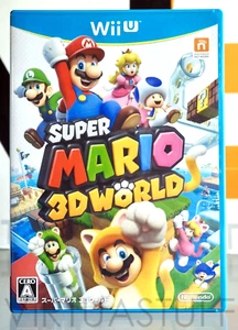 SUPER MARIO 3D WORLD, NINTENDO WII U, JAPAN MARKET, COMPLETE, COLLECTIBLE CONDIT - Picture 1 of 7