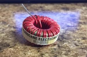 Hurricane Electronics Lab HL-8545 CHOKE TORIOD 180UH 5A - Picture 1 of 4