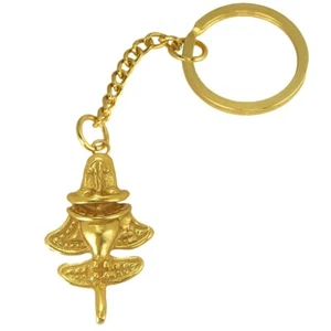 24k GP Quimbaya Ancient Flyer | Llavero Golden Jet-8 | Al otro lado del charco - Imagen 1 de 1