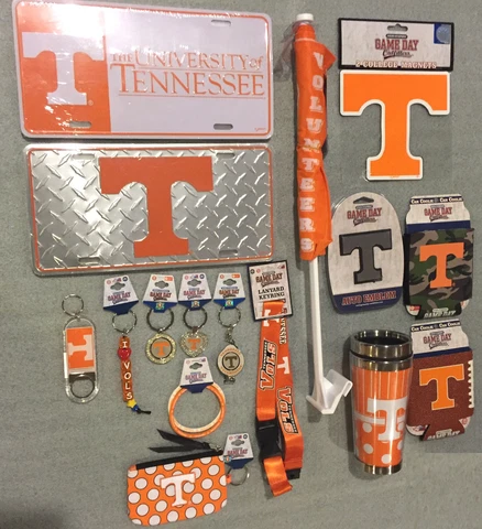 NEWTennesseeVolsCollege_LogoMemorabilia_OR Purchase EntireInventory$100*FastShip Cover