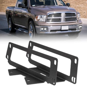 For 2010-2017 Dodge Ram 2500 3500 LED Fog Light Hidden Bumper Mounting Bracket - Foto 1 di 11